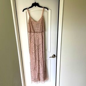 Beaded Adrianna Papell Dress